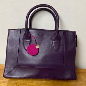 Radley London Purple Leather Handbag